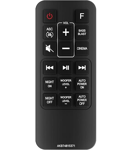 Amazon.com: AKB73575401 AKB73575421 Replacement Soundbar Remote